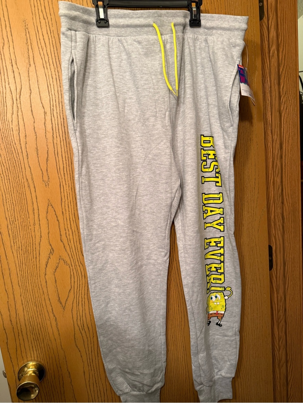 NWT Walmart SpongeBob jogger sweat pants size XXXL (3X)